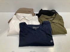 5 X JACK&JONES GARMENTS VARIOUS MODELS AND SIZES INCLUDING GREEN POLO SHIRT SIZE XL - LOCATION 37C.