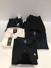 5 X G-STAR RAW GARMENTS VARIOUS MODELS AND SIZES INCLUDING SHIRT SIZE L - LOCATION 49C.