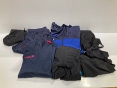 8 X SPORTSWEAR VARIOUS BRANDS AND SIZES INCLUDING ADIDAS BLACK TROUSERS SIZE XS - LOCATION 38C.