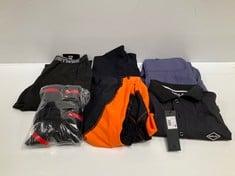 6 X SPORTSWEAR VARIOUS BRANDS AND SIZES INCLUDING BLACK PUMA SOCKS - LOCATION 38C.