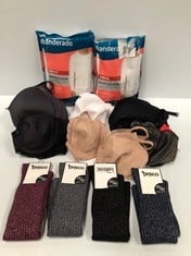 13 X ASSORTMENT OF UNDERWEAR VARIOUS BRANDS AND SIZES INCLUDING PRISCO SOCKS - LOCATION 30C.