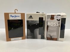 3 X UNDERWEAR PACKS VARIOUS BRANDS AND SIZES INCLUDING ADIDAS BRIEFS SIZE M - LOCATION 30C.