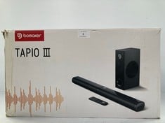 BOMAKER SOUNDBAR MODEL TAPIO III (RRP 107.99€) - LOCATION 9A.