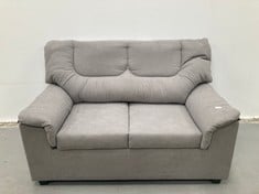 TWO SEATER SOFA OF UNSPECIFIED BRAND GREY COLOUR (DIRTY).