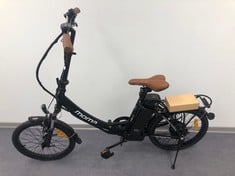 MOMA BIKES ELECTRIC URBAN FOLDING BIKE EBIKE20.2, ALUMINIUM SHIMANO 7V, LITHIUM BATTERY 36V 16AH P.V.P 899€ (DAMAGED CRANKSET).