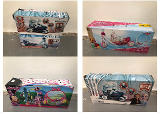 4 X CHILDREN'S ITEMS INCLUDING ROLLER SKATES FOR GIRL FROZEN 2, COLOUR BLUE & WHITE, SIZE 27-30.