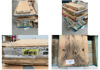 PALLET VARIETY OF FURNITURE INCLUDING UNSPECIFIED BRAND AND DIMENSIONS (MAY BE BROKEN OR INCOMPLETE).