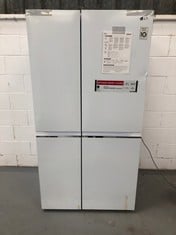 LG GSBV70SWTM - AMERICAN NO FROST FRIDGE, 179 CM AND 655 L, LG FRIDGE WITH FREEZER, FRIDGE WITH DOORCOOLING FUNCTION, SMART INVERTER COMPRESSOR AND APP, COLOUR WHITE P.V.P 1495€ (DAMAGED).