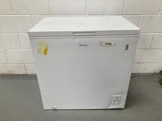 CECOTEC BOLERO COOLMARKET CHEST 199 WHITE E CHEST FREEZER, CAPACITY 199 L, INVERTER PLUS MODE, DUAL FUCTION, FAST FREEZING, INTERNAL BASKET, ELECTRONIC CONTROL, CLASS (P.V.P 229€) (DAMAGED) .