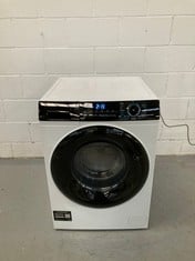 HAIER I-PRO SERIES 3 HW80-B14939-IB- FRONT LOADING WASHING MACHINE 8KG, STEAM FUNCTION, DIRECT MOTION MOTOR, ANTIBACTERIAL TREATMENT, 1400 RPM, DEFERRED END, AUTOMATIC KG DETECTOR, 15 PROGRAMMES, WHI