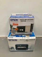 2 X EPSON PRINTERS INCLUDING WORKFORCE WF-7310DTW .