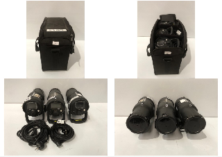 3 X PROFOTO D2 1000 AIR TTL WITH CARRY CASE