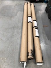 3 X BOXES OF METAL POLES