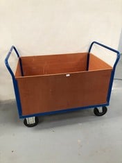 INDUSTIAL WOODEN TROLLEY