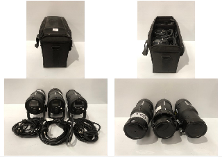 3 X PROFOTO D2 1000 AIR TTL WITH CARRY CASE