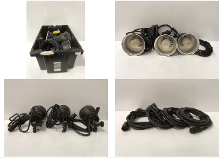 3 X PROFOTO ZOOM LIGHTS WITH CABLES