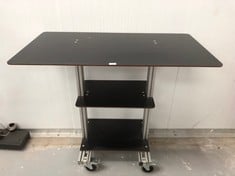 3 TIER SHELF ON WHEELS