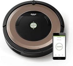 IROBOT ROOMBA 895 ROBOT HOOVER OPTIMAL FOR PETS, 5 TIMES MORE SUCTION, ANTI-TANGLE RUBBER BRUSHES, DIRT DETECTION SENSORS, HARD FLOORS AND CARPETS, WITH WIFI AND PROGRAMMABLE BY APP (WITHOUT ORIGINAL