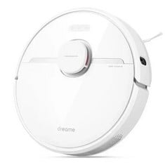 DREAME D9 MAX ROBOT HOOVER AND FLOOR CLEANER, 4000 PA SUCTION, LDS NAVIGATION, MULTI FLOOR MAP, APP& ALEXA CONTROL, SUITABLE FOR HARD FLOORS/PET HAIRS WHITE(RRP 249€) (WITHOUT ORIGINAL BOX MISSING AC