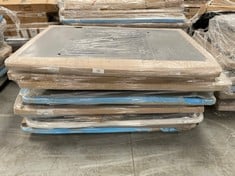 PALLET VARIETY OF UPHOLSTERED BASES AND BED BASE INCLUDING 150X190CM VALLEY MODEL (MAY BE BROKEN OR INCOMPLETE).