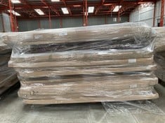 PALLET VARIETY OF UPHOLSTERED BASES AND BED BASE INCLUDING BASE 3D ECOTAPI PLUS+LEGS 135X190CM (MAY BE BROKEN OR INCOMPLETE).