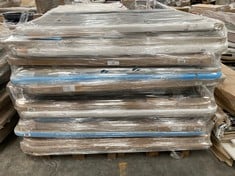 PALLET VARIETY OF UPHOLSTERED BASES, SOFA AND BED BASE COVERS INCLUDING 150X190CM (MAY BE BROKEN OR INCOMPLETE).