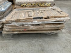 PALLET VARIETY OF BED BASES AND UPHOLSTERED BASES INCLUDING MULTI-LEGGED BED BASES 090X190CM (MAY BE BROKEN OR INCOMPLETE).