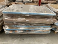 PALLET VARIETY OF BED BASES AND UPHOLSTERED BASES INCLUDING BASE MODEL YECLA 150X190CM (MAY BE BROKEN OR INCOMPLETE).