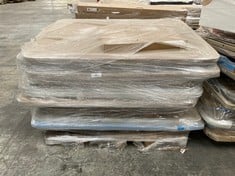 PALLET VARIETY OF FURNITURE, UPHOLSTERED BASES AND BED BASE INCLUDING HERMES SOFA TOP 150X190CM (MAY BE BROKEN OR INCOMPLETE).