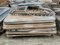 PALLET VARIETY OF UPHOLSTERED BASES, BED BASES AND CANAPÉ COVERS INCLUDING COVER MODEL YECLA 135X190CM (MAY BE BROKEN OR INCOMPLETE).