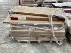 PALLET VARIETY OF FURNITURE INCLUDING CANAPÉ DRAWER MODEL SIL 150X190CM WHITE COLOUR (MAY BE BROKEN OR INCOMPLETE).