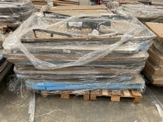 PALLET VARIETY OF UPHOLSTERED BASES AND BED BASES INCLUDING GERMANY MOTION ELECTRIC BED BASE MODEL TWINMOT T2-PLUS (MAY BE BROKEN OR INCOMPLETE).