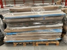 PALLET VARIETY OF CANAPE BASES, COVERS AND BED BASES INCLUDING WINREST UPHOLSTERED BASE + BEIGE LEGS 080X190CM (MAY BE BROKEN OR INCOMPLETE).