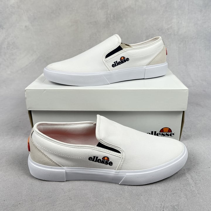 Ellesse Prazzo Slip-Ons - Size UK 7 (VAT ONLY PAYABLE ON BUYERS PREMIUM) (BAAP42)