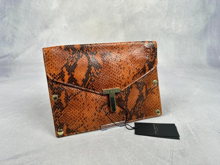 Ted Baker Clutch Purse With Tag - Size 24.5x18cm Approx (VAT ONLY PAYABLE ON BUYERS PREMIUM) (BAAP20)