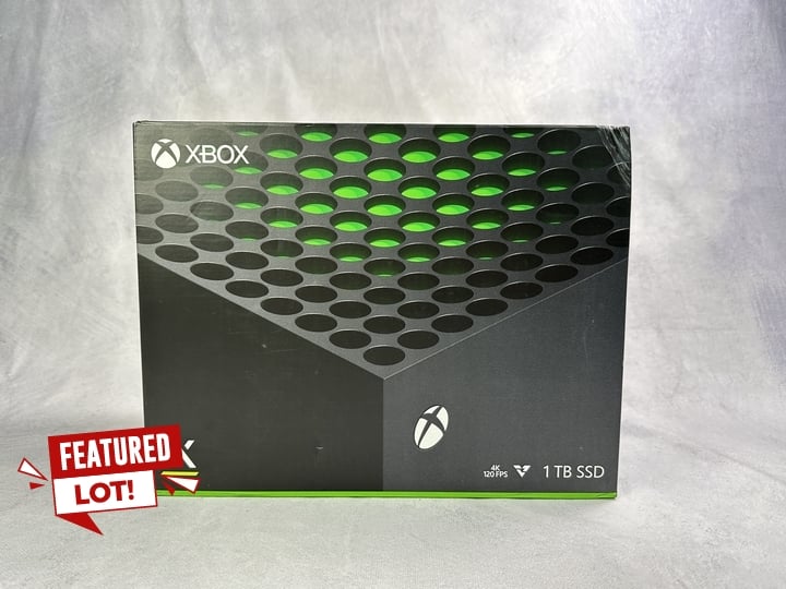 XBOX Series X Console 1TB SSD Sealed  (VAT ONLY PAYABLE ON BUYERS PREMIUM) (MPSS02829822)