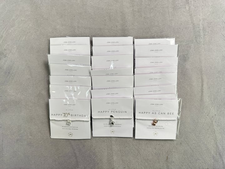 Joma Jewellery A Little Bracelets  22 Units Including  Happy As Can Bee  (VAT ONLY PAYABLE ON BUYERS PREMIUM) (JAAPJAAP7/8/9/11)