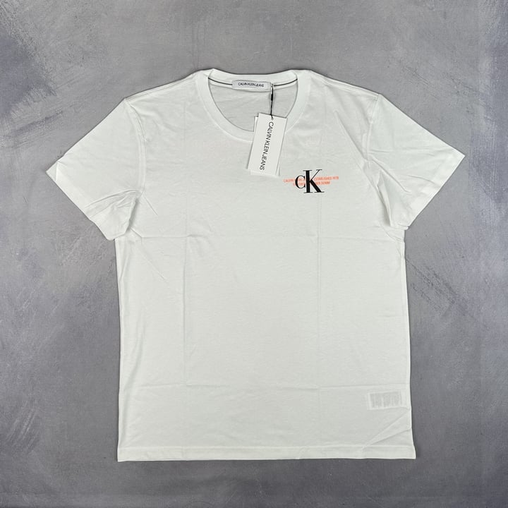 Calvin Klein Jeans T-Shirt With Tags - Size XXL 2XL (VAT ONLY PAYABLE ON BUYERS PREMIUM) (BAAP263)