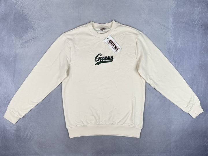 Guess Sweatshirt With Tags - Size S (VAT ONLY PAYABLE ON BUYERS PREMIUM) (BAAP368)