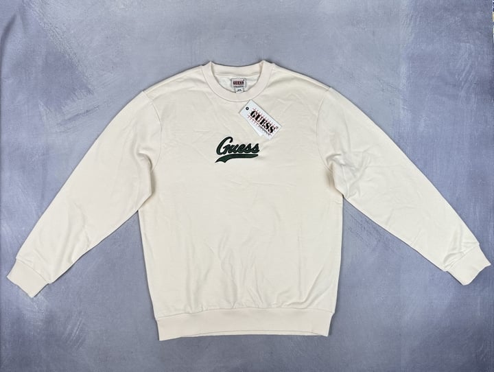 Guess Sweatshirt With Tags - Size M (VAT ONLY PAYABLE ON BUYERS PREMIUM) (BAAP368)