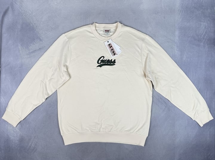 Guess Sweatshirt With Tags - Size L (VAT ONLY PAYABLE ON BUYERS PREMIUM) (BAAP367)