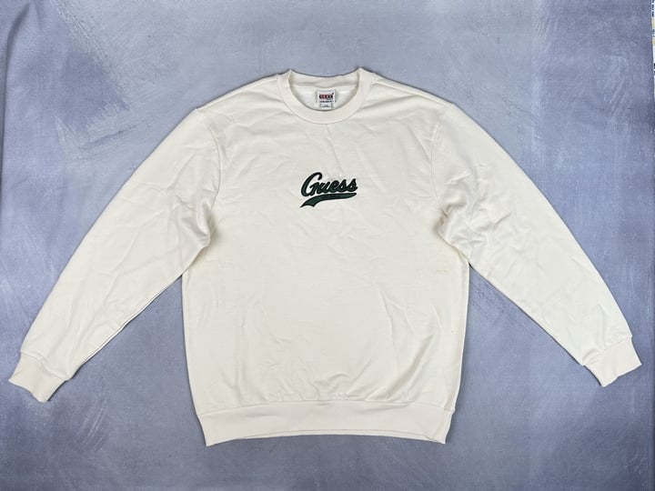 Guess Sweatshirt With Tags - Size L (VAT ONLY PAYABLE ON BUYERS PREMIUM) (BAAP367)