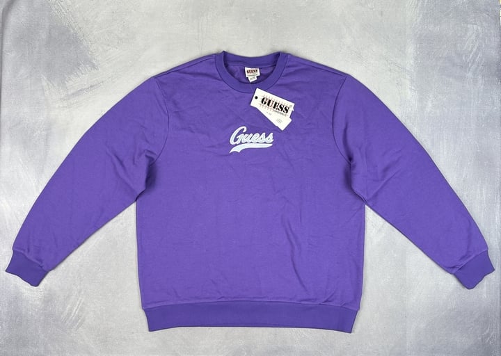 Guess Sweatshirt With Tags - Size XL (VAT ONLY PAYABLE ON BUYERS PREMIUM) (BAAP366)