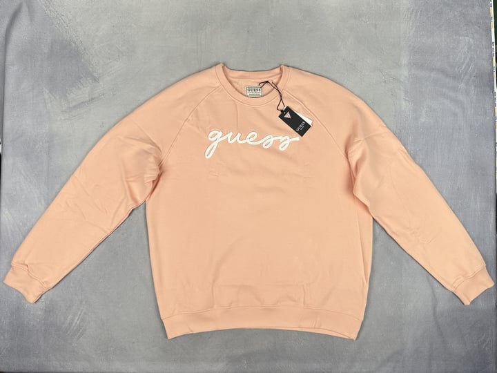 Guess Sweatshirt With Tags - Size XXL 2XL (VAT ONLY PAYABLE ON BUYERS PREMIUM) (BAAP298)