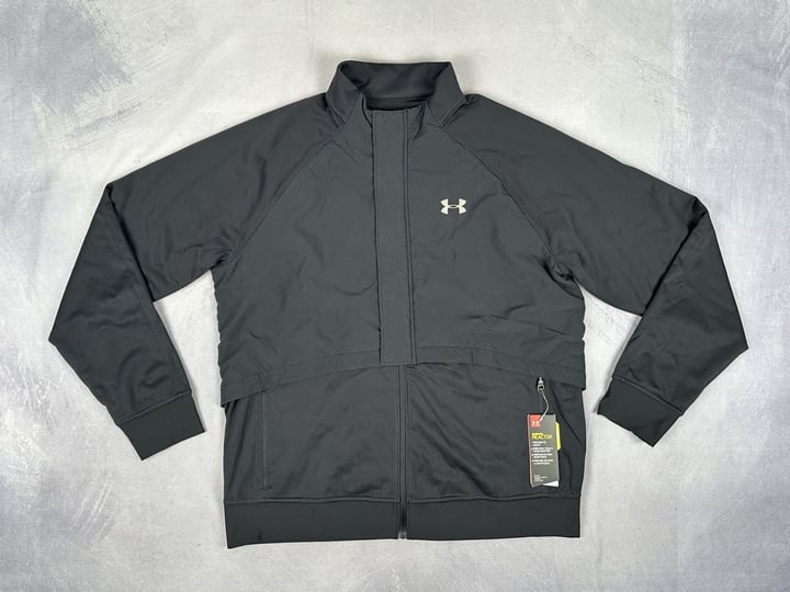 Under Armour Coldgear Reactor Zip Top With Tags - Size XL (VAT ONLY PAYABLE ON BUYERS PREMIUM) (BAAP277)