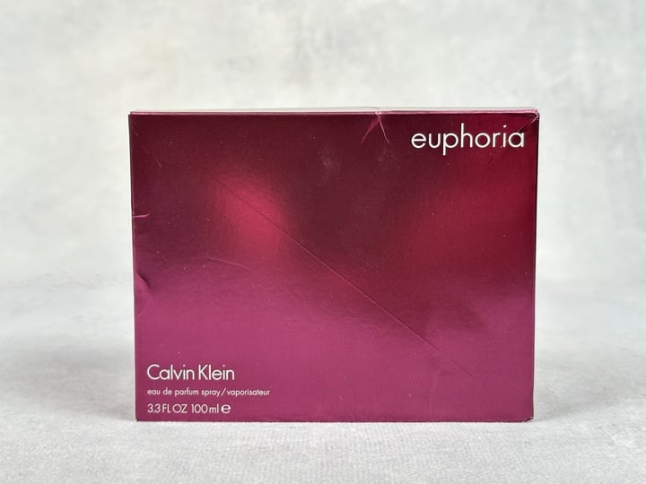 Calvin Klein Euphoria 100ml Eau De Parfum (VAT ONLY PAYABLE ON BUYERS PREMIUM) (BAAP22)