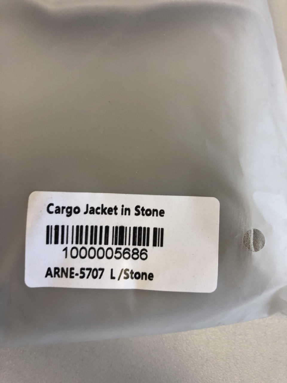 John Pye Auctions - ARNE CARGO JACKET UK SIZE L