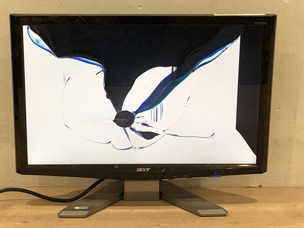 John Pye Auctions - ACER LCD P193W MONITOR IN BLACK. (UNIT ONLY ...