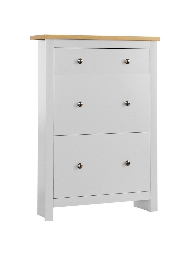 John Pye Auctions VIDA DESIGNS ARLINGTON SHOE GREY & OAK (ROW