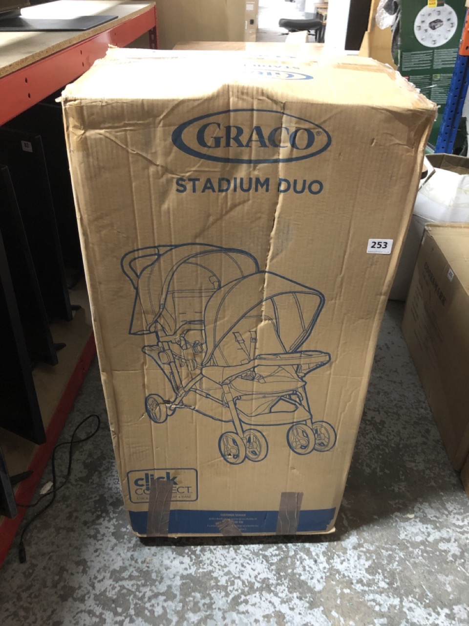 John Pye Auctions GRACO STADIUM DUO PUSHCHAIR